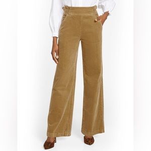 NWT NY&CO High Waisted Wide-Leg Corduroy Pants